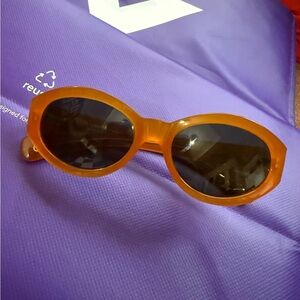 Versace Orange Sunglasses